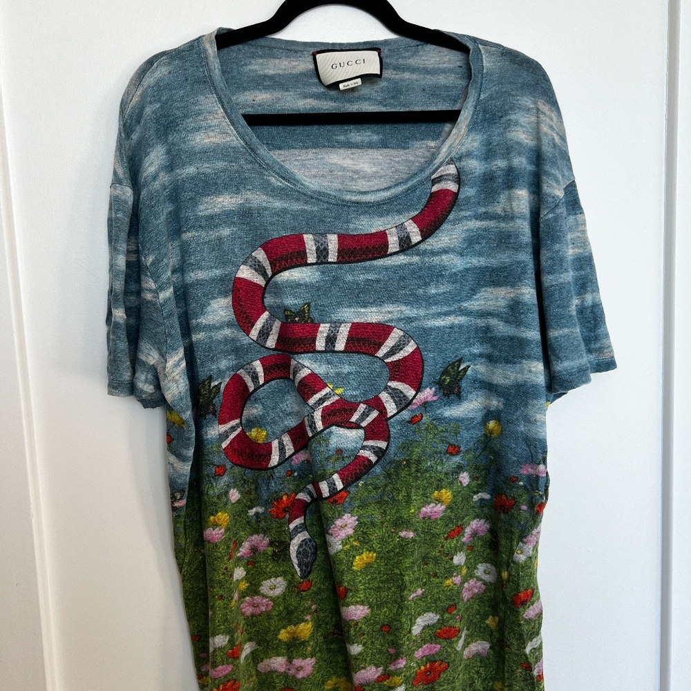 Gucci limited edition graphic T-shirt